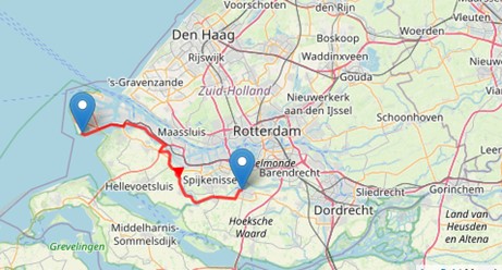 Motor route West-Nederland